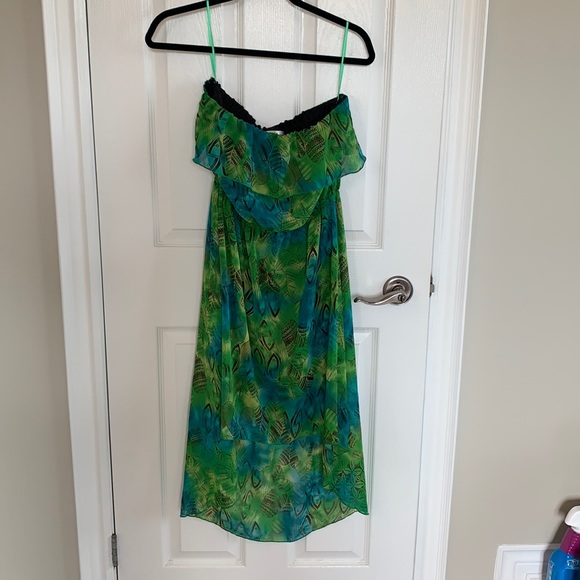 Strapless Summer Hi-low Dress - Picture 3 of 9